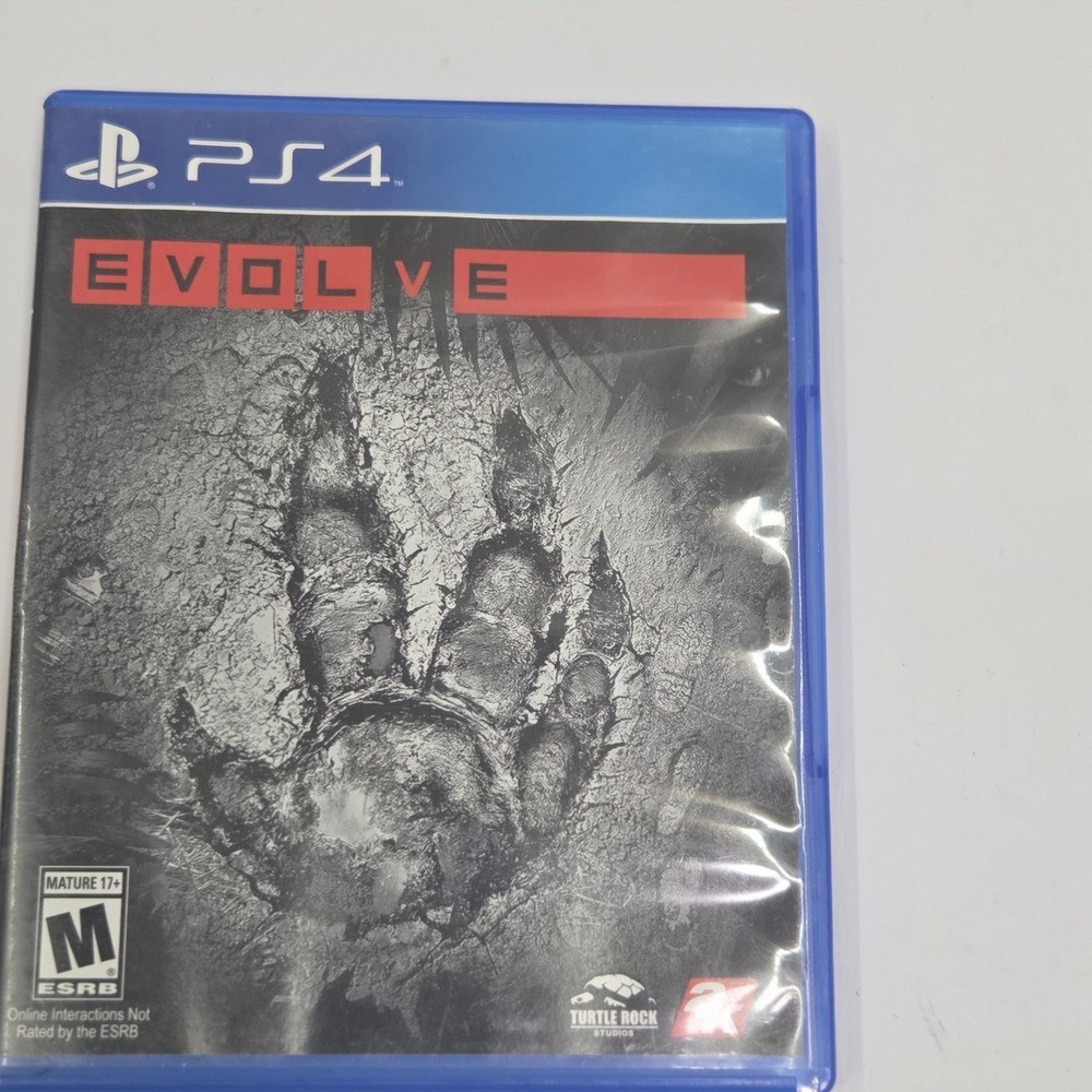 Evolve PS4 PlayStation 4 Game Complete CIB